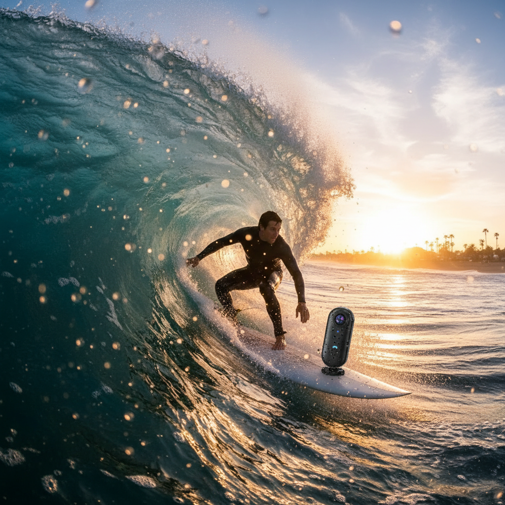 Caméra Action 4K Mini WIFI IPX7